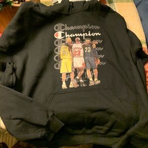 champion hoodie lebron James